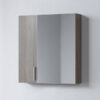 Καθρέφτης - SIENA SONOMA DARK 65 3MSI065SD0W με ντουλάπια 60x14x65cm