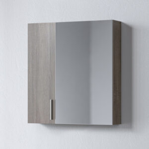 Καθρέφτης - SIENA SONOMA DARK 65 3MSI065SD0W με ντουλάπια 60x14x65cm