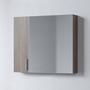Καθρέφτης - SIENA SONOMA DARK 75 3MSI075SD0W με ντουλάπια 75x14x65cm