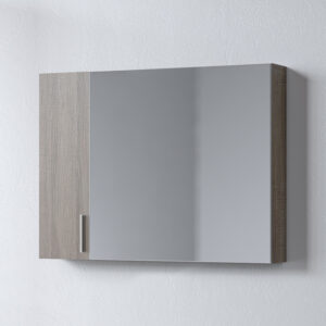 Καθρέφτης - SIENA SONOMA DARK 90 3MSI090SD0W με ντουλάπια 87.5x14x65cm