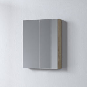 Καθρέφτης - SIENA SONOMA 55 3MSI055SN0W με ντουλάπια 52x14x65cm