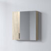 Καθρέφτης - SIENA SONOMA 65 3MSI065SN0W με ντουλάπια 60x14x65cm