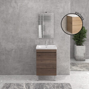 Βάση με ανοιγόμενη πόρτα Elvezia 8502 NEW SAVA 55 KARAG 51,5x44x63cm