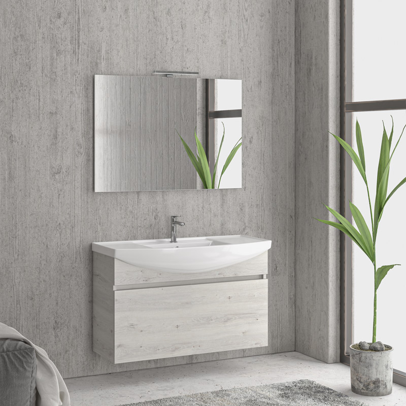 newbiana Βάση με ανοιγόμενη πόρτα Brown 8702 NEW BITOLA 60 KARAG 59x45x55cm