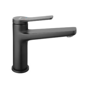 Μπαταρία νιπτήρος STRATOS Black BSC2BL FERRO