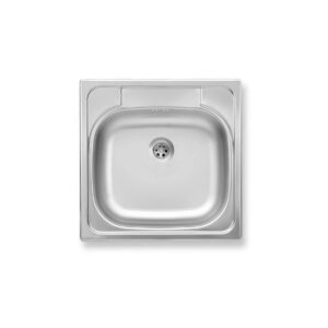 Νεροχύτης κουζίνας σαγρέ DR48/48TS.H FERRO 48x48cm