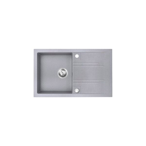 Νεροχύτης κουζίνας γκρι DRGM48/78GA FERRO 78x48cm
