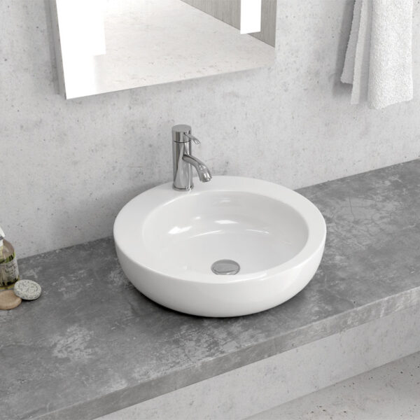 Νιπτήρας επικαθήμενος LT 3008 KARAG 45x45x12cm