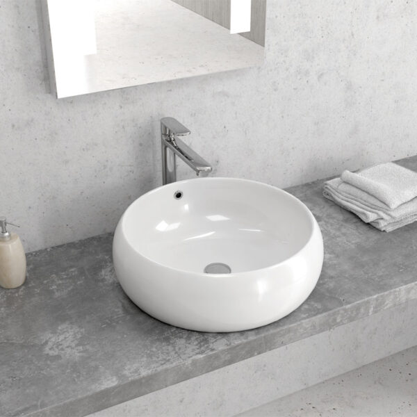 Νιπτήρας επικαθήμενος LT 3104 KARAG 44,5x44,5x21,5cm
