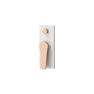 Μίκτης ντους 2 εξόδων ANDARE Bianco Rose Gold WNX248A73PH-RG KARAG